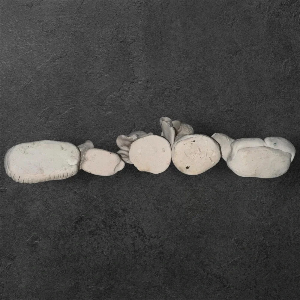 Vintage Small Clay Nativity‎ As/Is